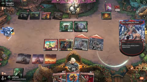 Watch MTG Arena Video Replay - Naya Aggro by saitama VS Gruul Aggro by Quaggles - Premier Draft