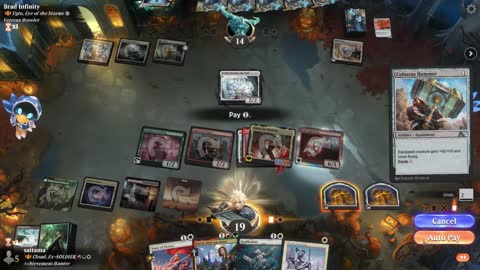 Watch MTG Arena Video Replay - Cloud, Ex-SOLDIER by saitama VS Ugin, Eye of the Storms by Brad Infinity - Historic Brawl