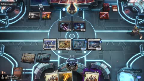 Watch MTG Arena Video Replay - Azorius Midrange by DamienF16 VS Rakdos Aggro by Stillsteveman - Premier Draft