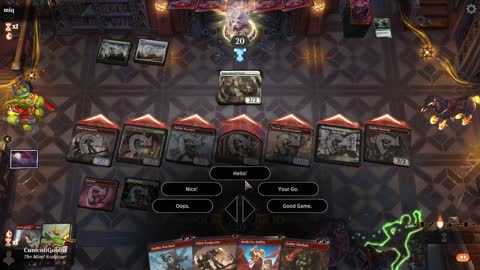 Watch MTG Arena Video Replay - Jund Aggro by CunicoliGoblin VS Selesnya Aggro by miq - Traditional Historic Play