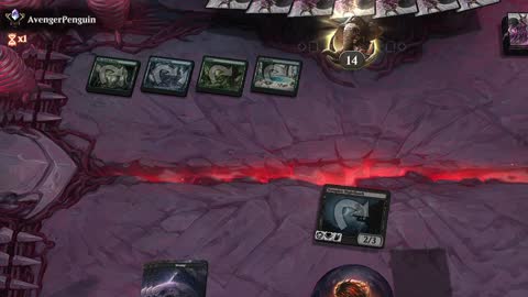Watch MTG Arena Video Replay - Mono Black Midrange by ToneLoc1899 VS Simic Midrange by AvengerPenguin - Standard Ranked