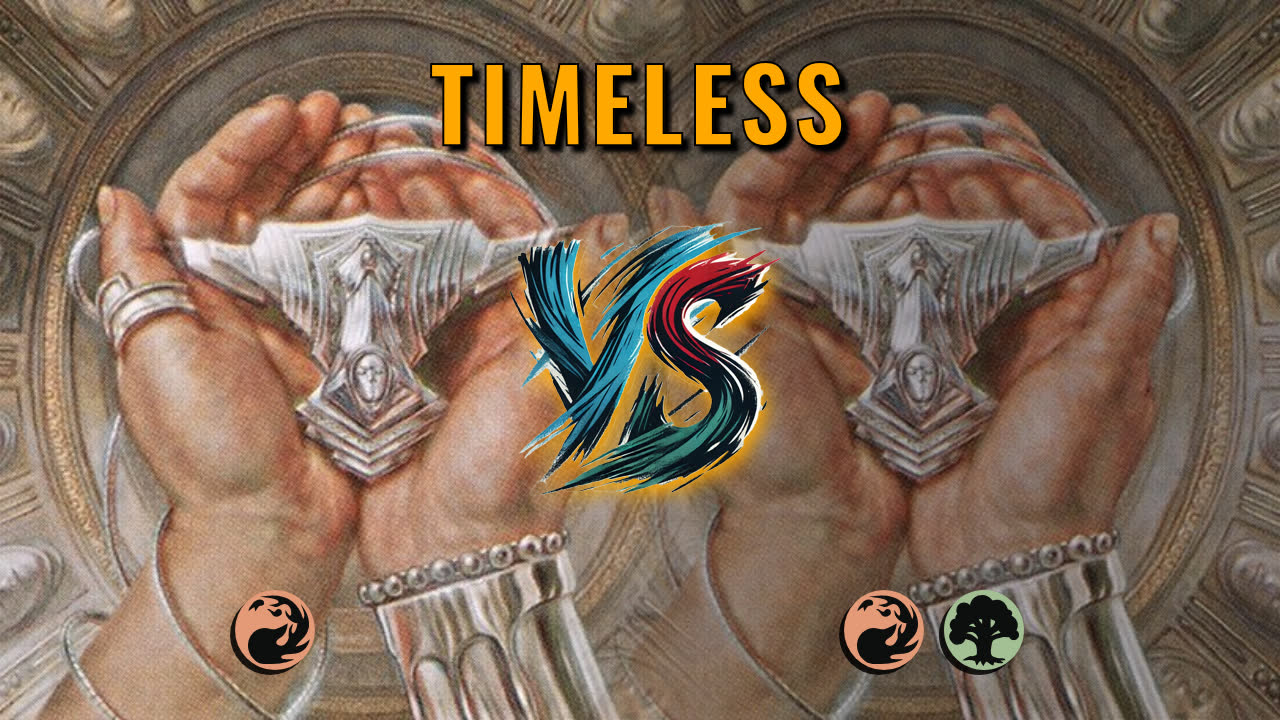 Watch MTG Arena Timeless Video - Mono Red Midrange by saitama VS Gruul Midrange by nraK - 250722