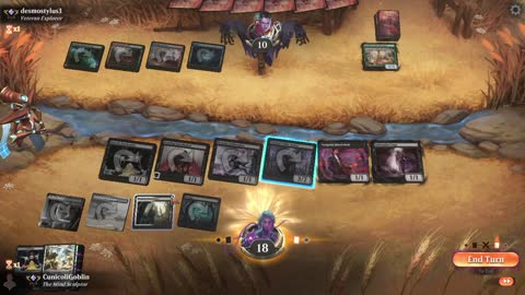 Watch MTG Arena Video Replay - Orzhov Aggro by CunicoliGoblin VS Temur Midrange by desmostylus3 - Standard Ranked