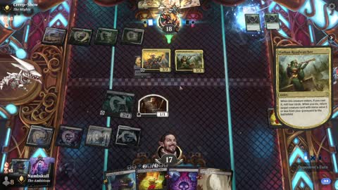 Watch MTG Arena Video Replay - Orzhov Midrange by Numbskull VS Abzan Aggro by Creep-Show - Traditional Standard Ranked