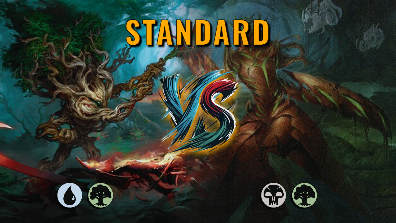Watch MTG Arena Standard Video - Simic Midrange by HamHocks42 VS Golgari Midrange by Yashiro - 77fd64