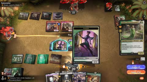 Watch MTG Arena Video Replay - Emmara, Voice of the Conclave by saitama VS Domri, Anarch of Bolas by Sansosuiso - Historic Brawl