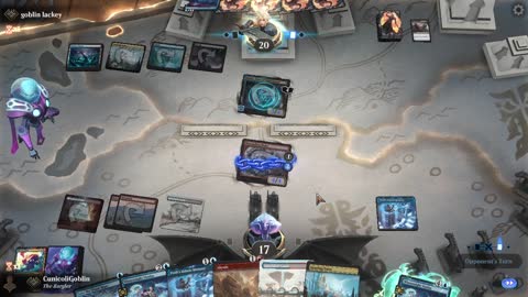 Watch MTG Arena Video Replay - Grixis Cauldron by CunicoliGoblin VS 5 Color Aggro by goblin lackey - Standard Play