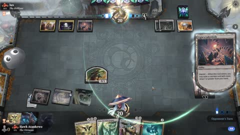 Watch MTG Arena Video Replay - Simic Control by Hawk Atankewo VS 5 Color Midrange by lux - Historic Ranked