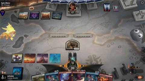 Watch MTG Arena Video Replay - 5 Color Midrange by saitama VS 5 Color Control by SpicyMato - MWM Seeded Decks Standard