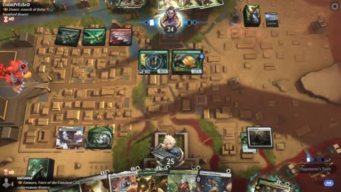 Watch MTG Arena Video Replay - Emmara, Voice of the Conclave by saitama VS Domri, Anarch of Bolas by UnImPrEsSeD - Historic Brawl