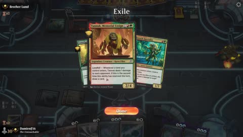Watch MTG Arena Video Replay - Azorius Midrange by DamienF16 VS Gruul Midrange by Brother Lund - Premier Draft