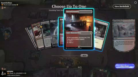 Watch MTG Arena Video Replay - Cloud, Ex-SOLDIER by saitama VS Kenrith, the Returned King by GoatsforDays - Historic Brawl
