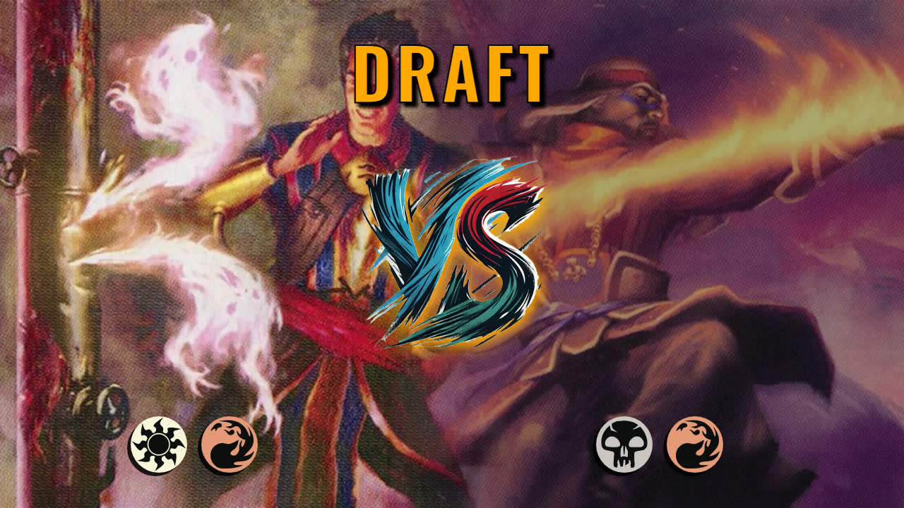 Watch MTG Arena Draft Video - Boros Aggro by DamienF16 VS Rakdos Aggro by Immortal - 105144