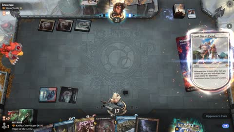 Watch MTG Arena Video Replay - Kefka, Court Mage by saitama VS Najeela, the Blade-Blossom by Beaueau - Historic Brawl