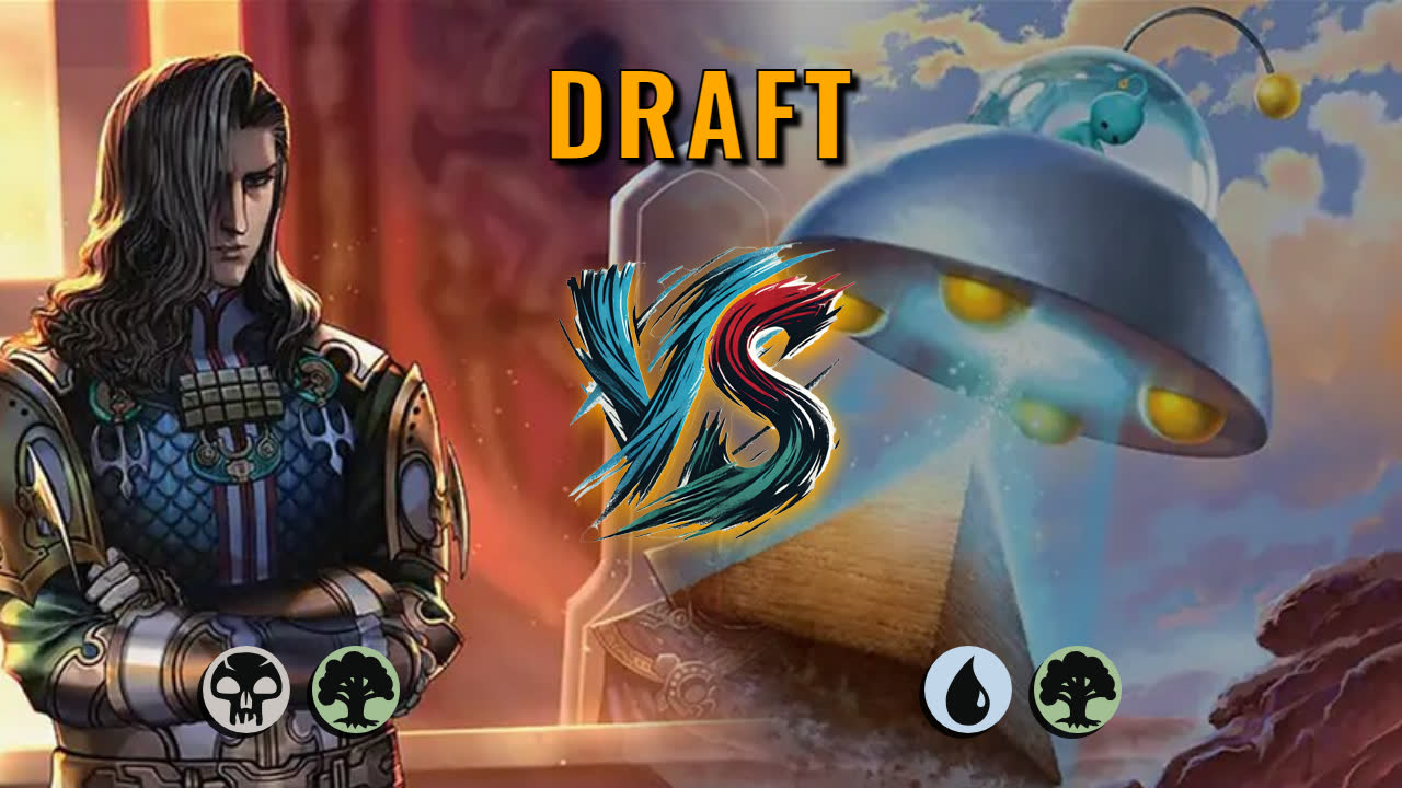 Watch MTG Arena Draft Video - Golgari Midrange by DamienF16 VS Simic Midrange by Captain Crutch - 5f3741