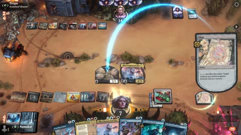 Watch MTG Arena Video Replay - Jeskai Control by Namakai VS Jeskai Control by Trepo - Traditional Standard Ranked
