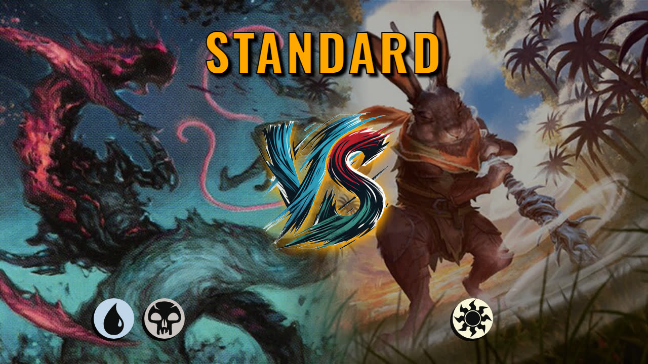 Watch MTG Arena Standard Video - Dimir Midrange by Warped Concept VS Mono White Aggro by P3teoros3 - 136139