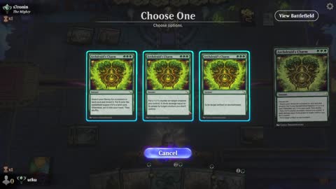 Watch MTG Arena Video Replay - Mono Green Aggro by utku VS Temur Midrange by s7ronin - Standard Ranked