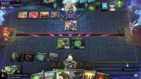 Watch MTG Arena Video Replay - A-Soul of Windgrace by saitama VS Kellan, the Fae-Blooded by JohnArder - Historic Brawl