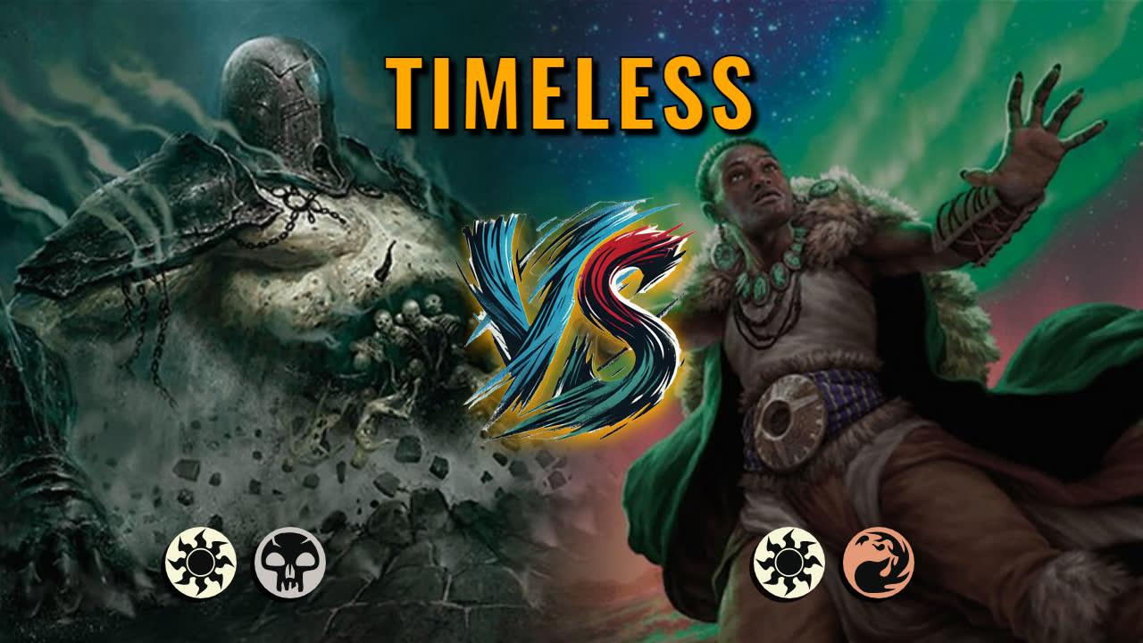 Watch MTG Arena Timeless Video - Orzhov Midrange by saitama VS Boros Aggro by Urza's Factory - 380bf4