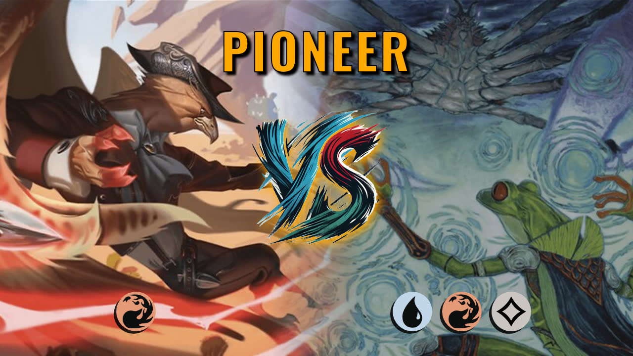 Watch MTG Arena Pioneer Video - Mono Red Aggro by MTGADailyChallengeOfficial VS Izzet Midrange by mehnameiskai - ef9581