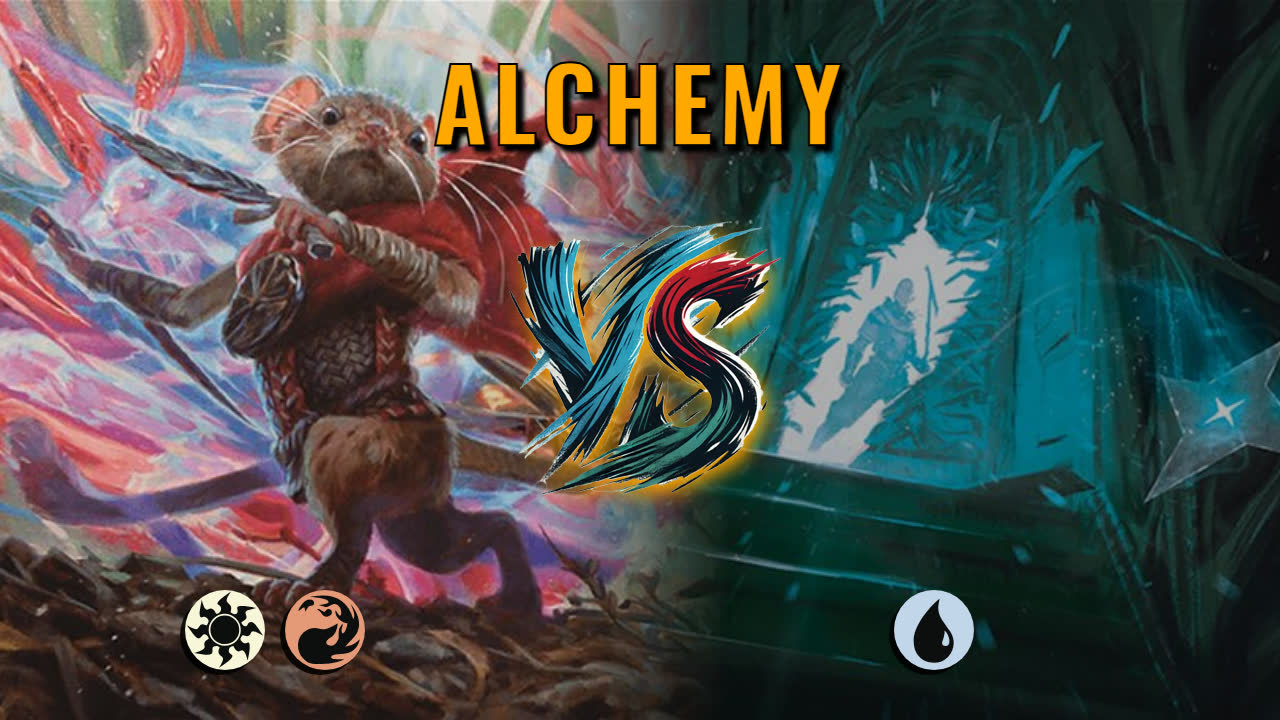 Watch MTG Arena Alchemy Video - Boros Aggro by CunicoliGoblin VS Mono Blue Midrange by giuseppe - 3a1888