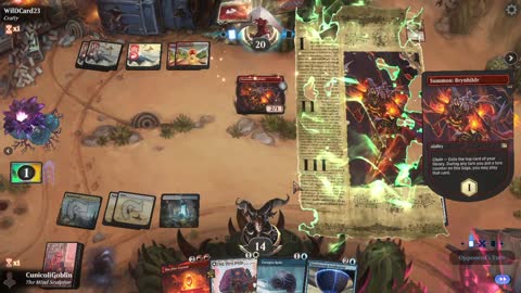 Watch MTG Arena Video Replay - Azorius Midrange by CunicoliGoblin VS Boros Aggro by WilDCard23 - Standard Event