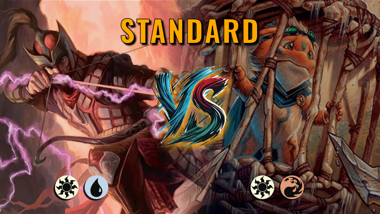 Watch MTG Arena Standard Video - Azorius Midrange by CunicoliGoblin VS Boros Aggro by WilDCard23 - 4d570b