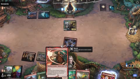 Watch MTG Arena Video Replay - Gruul Midrange by utku VS Dimir Midrange by brennvin - Jump In
