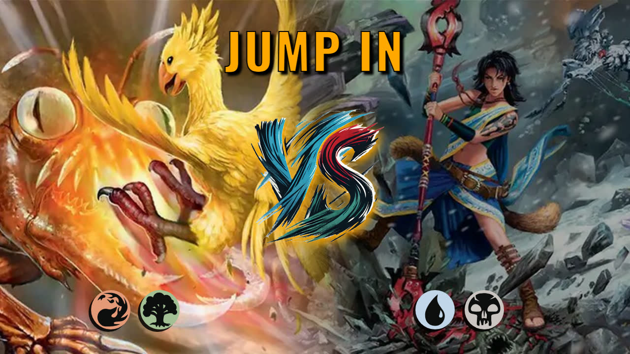 Watch MTG Arena Jump In Video - Gruul Midrange by utku VS Dimir Midrange by brennvin - c78308