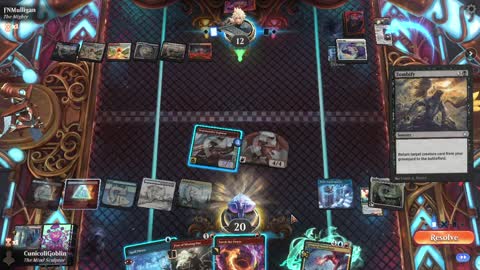 Watch MTG Arena Video Replay - Izzet Midrange by CunicoliGoblin VS Mardu Midrange by FNMulligan - Standard Event