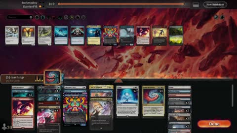 Watch MTG Arena Video Replay - Jeskai Control by DamienF16 VS Mono Black Midrange by barkmadley - Traditional Standard Ranked