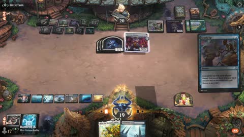 Watch MTG Arena Video Replay - Azorius Control by DamienF16 VS Abzan Midrange by LittleTum - Traditional Standard Ranked