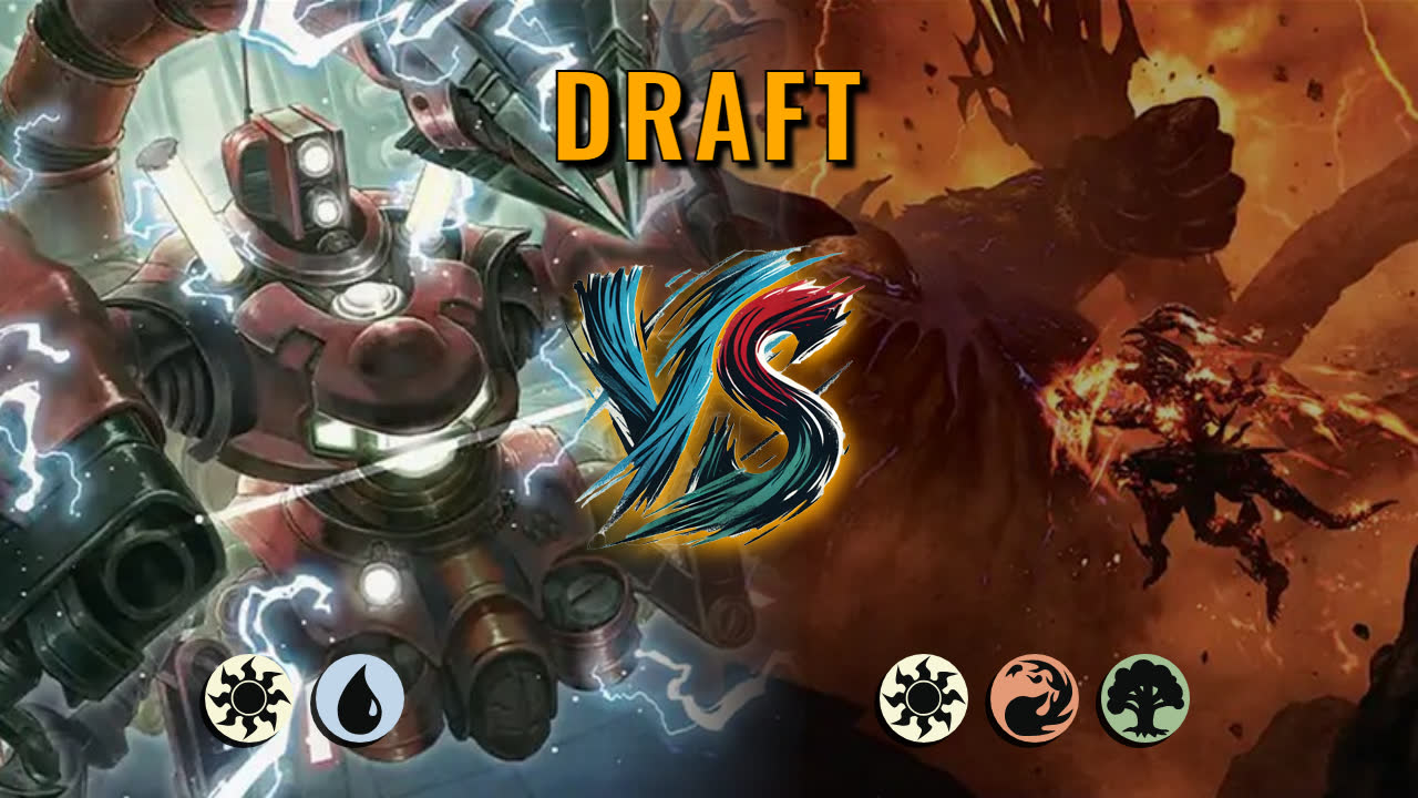 Watch MTG Arena Draft Video - Azorius Midrange by Warped Concept VS Naya Midrange by NinjaPea - 7cb372