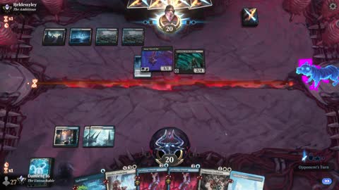 Watch MTG Arena Video Replay - Azorius Midrange by DamienF16 VS Dimir Aggro by Heldessyley - Traditional Standard Ranked