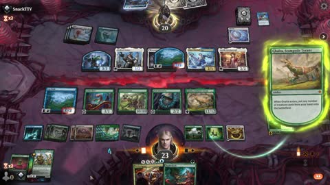 Watch MTG Arena Video Replay - Simic Midrange by utku VS Azorius Aggro by SnackTTV - Standard Ranked
