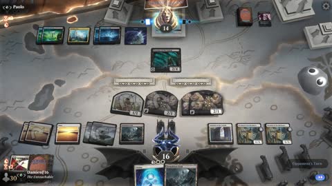 Watch MTG Arena Video Replay - Mono White Control by DamienF16 VS Dimir Midrange by Paolo - Traditional Standard Ranked