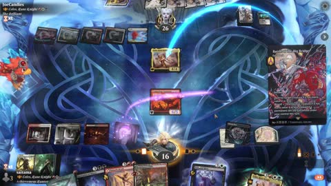 Watch MTG Arena Video Replay - Celes, Rune Knight by saitama VS Celes, Rune Knight by JoeCandies - Historic Brawl