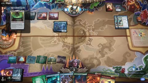 Watch MTG Arena Video Replay - Temur Midrange by Namakai VS Izzet Midrange by Miguel - Traditional Standard Ranked