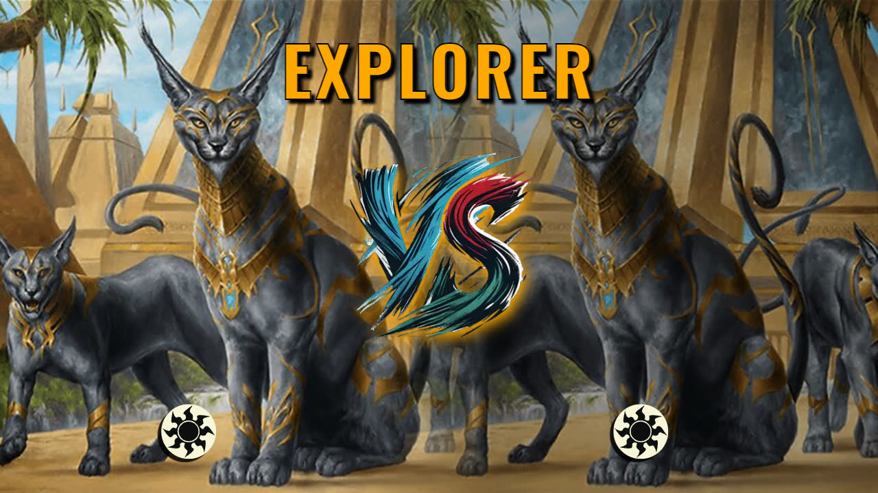 Watch MTG Arena Explorer Video - Mono White Aggro by Khat VS Mono White Aggro by WholeGrainBread - c00969