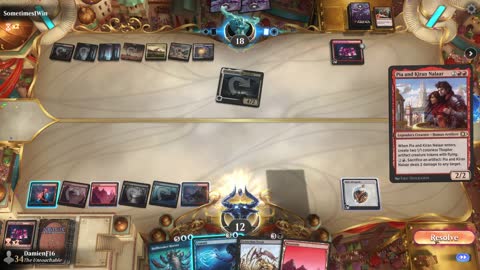 Watch MTG Arena Video Replay - Grixis Midrange by DamienF16 VS Mardu Midrange by SometimesIWin - Chromatic Cube Draft