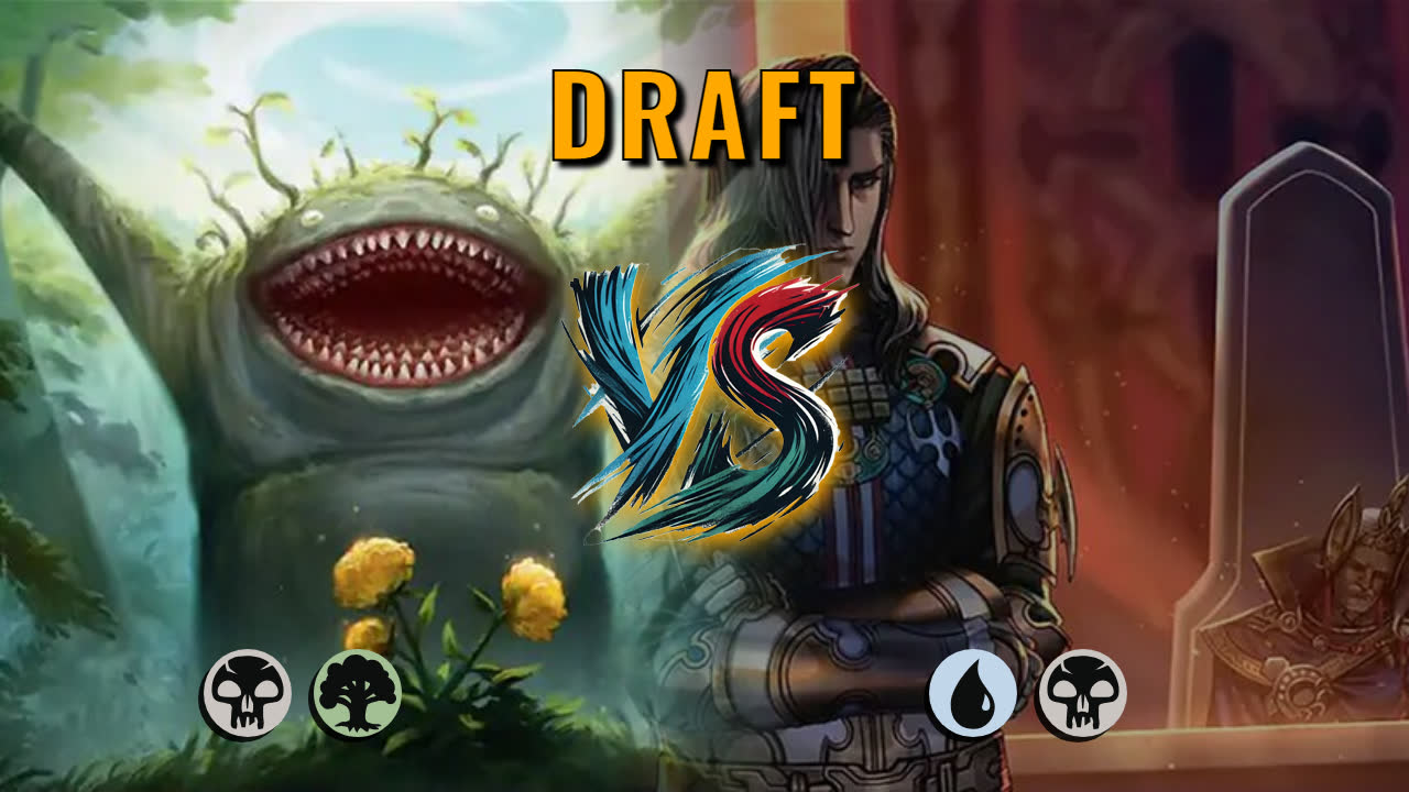 Watch MTG Arena Draft Video - Golgari Midrange by DamienF16 VS Dimir Midrange by Galvin - 60d891