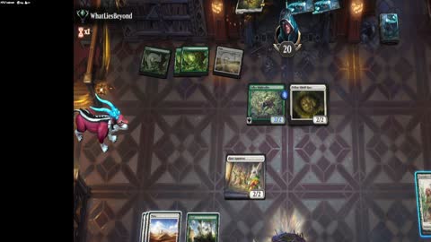 Watch MTG Arena Video Replay - Selesnya Aggro by DeadWeight VS Selesnya Aggro by WhatLiesBeyond - Standard Ranked