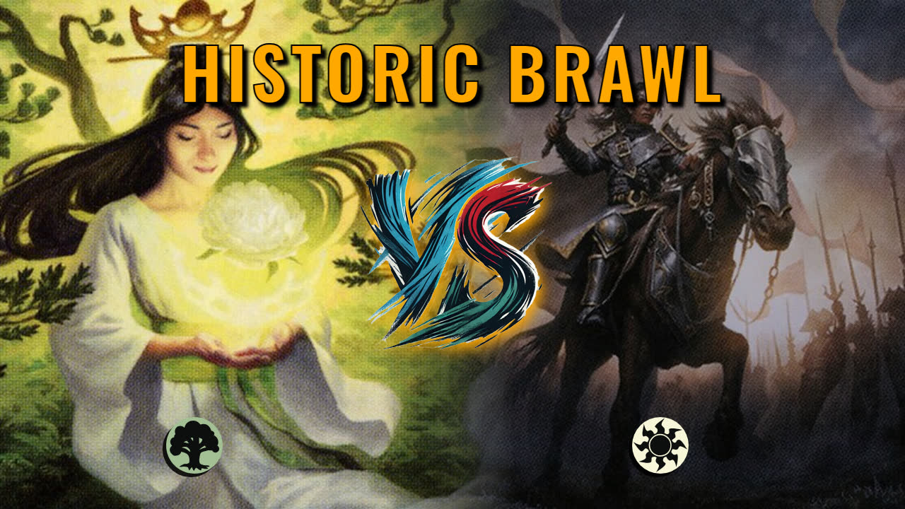 Watch MTG Arena Historic Brawl Video - Azusa, Lost but Seeking by saitama VS Adeline, Resplendent Cathar by Sora719 - bb1287
