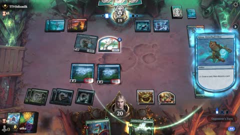 Watch MTG Arena Video Replay - Simic Midrange by utku VS Izzet Control by TTVOdismilk - Standard Ranked
