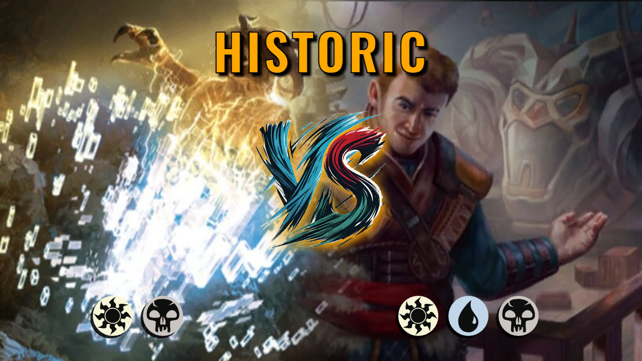 Watch MTG Arena Historic Video - Orzhov Midrange by CunicoliGoblin VS Esper Aggro by Smoak - d8e61a