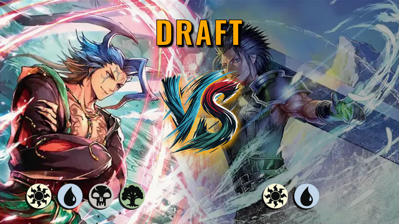 Watch MTG Arena Draft Video - WUBG Midrange by saitama VS Azorius Aggro by RogueEffect - 47ad79