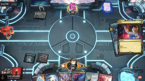 Watch MTG Arena Video Replay - Izzet Midrange by CunicoliGoblin VS Temur Control by kou2718 - Alchemy Play
