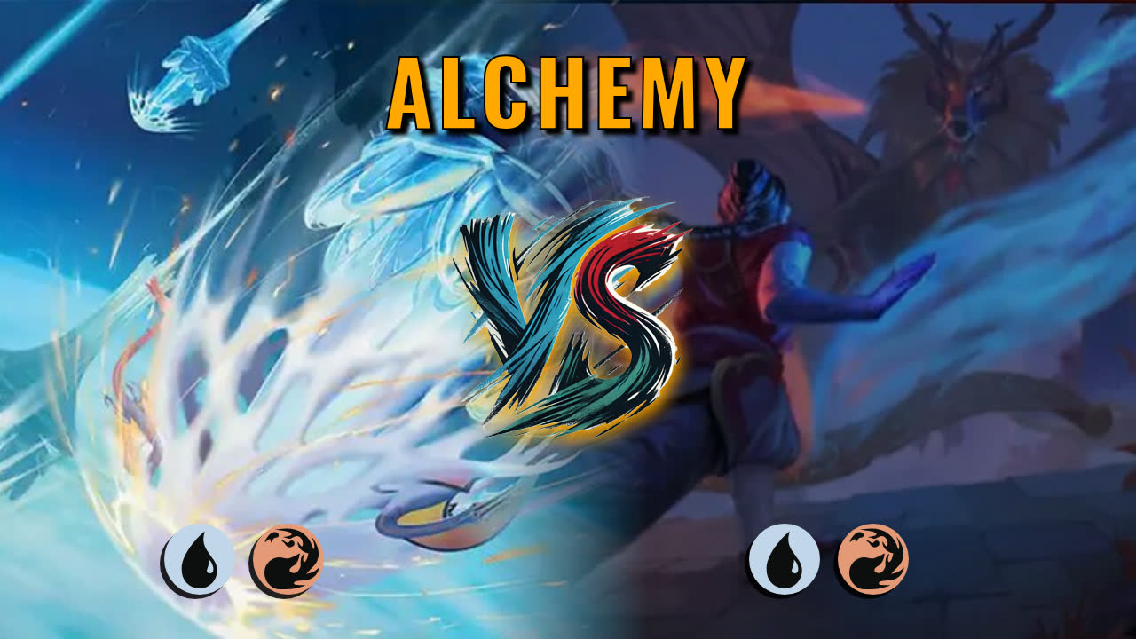 Watch MTG Arena Alchemy Video - Izzet Midrange by CunicoliGoblin VS Izzet Control by Amazonatron - b70658