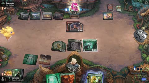 Watch MTG Arena Video Replay - Naya Midrange by saitama VS Gruul Aggro by Dannnnv - Premier Draft